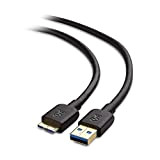 Cable Matters Cable Disque dur Externe 1m (Cable USB 3.0 vers Micro B, Câble Disque dur Externe), noir