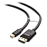 Cable Matters Câble Mini Displayport vers Displayport Câble Mini DP DP Compatible 4K 60Hz / 2K 144Hz Noir 1,8 m ...