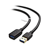 Cable Matters Câble ralonge USB 2 m (rallonge USB 3.0, Cable USB Male Femelle) Noir pour Oculus Rift, HTC Vive, ...