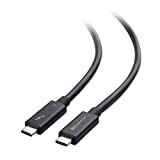 Cable Matters [Certifié Intel] Cable Thunderbolt 4 Actif 2 mètres 40Gbps de Recharge 100W et vidéo 8K - Compatibilité Universelle ...