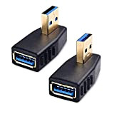 Cable Matters Ensemble Adaptateurs d'angle à 90 degrés à Gauche et à Droite (adaptateurs USB 3.0, adaptateurs d'angle USB)