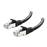 Cable Matters sans accroc Cat 6a, câble Ethernet blindé Cat6a (SSTP, SFTP) Noir 9 m