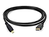 Câble Micro HDMI, Luxebell Micro HDMI HD Câble Vidéo pour Gopro Hero3, Hero3 +, Hero4 Black Edition et Silver Edition ...
