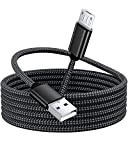 Câble Micro Usb 3M, Chargeur USB Câble, Charge Rapide Chargeur en Nylon Tressé Câble Chargeur pour Samsung S7/ S6/ S5, ...