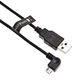 Câble Micro USB Chargeur à Angle Droit Data Sync Câble de Recharge Compatible avec Tomtom GO 40/50 / 500/5000 / ...