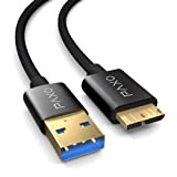 Câble pour Disque Dur 2m Nylon USB Micro USB 3.1 (USB 3.0), 5Gbit/s, câble USB HDD, câble de données, câble ...