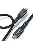 Câble Thunderbolt 4 Cable USB4 1.2M 40Gbps 100W 20V 5A 8K 30Hz 4K 60Hz TB4 Compatible avec Thunderbolt 3 2 ...
