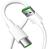 Câble USB C 1,8M,Câble USB C Charge Rapide pour OPPO Reno 7 Pro 7,65W 6A Câble USB Type C SUPERVOOC ...