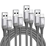 Câble USB C Charge Rapide [Lot de 4, 1M+2M+2M+3M],3A Chargeur Type C Connecteur pour Samsung Galaxy S22 S21 S20 Plus ...