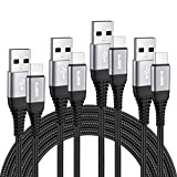 Câble USB C Charge Rapide[Lot de 4, 1M+2M+2M+3M],Cable USB Type C Chargeur pour Samsung Galaxy S20 S21 S22 Plus Ultra ...