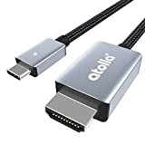 Câble USB C vers HDMI [Thunderbolt 3], atolla 4K USB Type C vers HDMI Compatible pour iPad Pro, MacBook Pro/Air, ...
