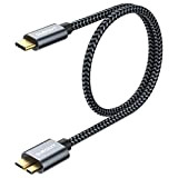 Câble USB C vers Micro B USB 3.0, SUNGUY 0,5 m USB C mâle vers Micro B mâle Câble de ...