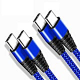 Cable USB C vers USB C 2M/Lot de 2,Câble Chargeur pour Samsung S22 Plus Ultra/S21 FE 5G/S20/S20+,Galaxy Note 10/10 Plus/20 ...