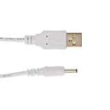 Câble USB de chargement 5 V, 2 A (22AWG) Kingfisher Technology de 90 cm ; câble noir à embout adaptateur ...