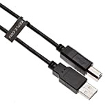 Cable USB Imprimante 3m Compatible avec HP Officejet Pro 8740, Pro 8620, 3831, HP Deskjet 2544, 2540, CANON PIXMA MG5650, ...