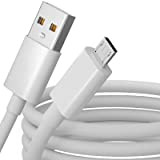 Câble USB Micro USB - 1 Mètre pour Samsung Galaxy A10 Charge Rapide - Câble de Recharge/Synchronisation Rapide Transfert de ...
