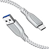 Câble USB Type C 2M/2 Mètre,3A Charge Rapide Nylon Tressé Cable Chargeur pour Xiaomi Redmi Note 11/11 Pro/10/10 Pro/9/9 Pro/9T/9S/8 ...
