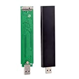Cablecc Cartouche de disque dur USB 3.0 mâle vers 17 + 7 broches SSD HDD 2012 Air A1465 A1466