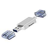 Cablecc USB-C Type C/USB 2.0 vers NM Nano carte mémoire et lecteur de carte Micro SD TF pour téléphone portable ...
