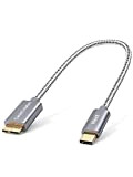 CableCreation 0.3M Câble Tressé USB Type C vers Micro USB 3.0(Gen2/10Gbps), Câble USB C pour Disque Dur Externe, Compatible avec ...