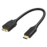 CableCreation 0.3M Câble USB Type C vers Micro USB 3.1(Gen2/10Gbps), Câble USB C pour Disque Dur Externe, Compatible avec MacBook(Pro), ...