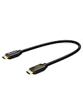 CableCreation 20cm Câble OTG Micro USB, Micro USB Mâle vers Micro USB Mâle, Câble Court Adapteur/Chargeur, Compatible avec Huawei, Honor, ...