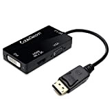 CableDeconn Displayport M0401-4K Adaptateur pour Câble 1.2 HDMI/DVI/VGA