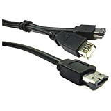 Cablematic - ESATAP câble USB ou eSATA + (M/eSATA + USB-AH-M) 3m