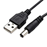 CABLEPELADO Câble d'alimentation USB DC | Câble d'extension d'alimentation CC | Compatible avec CCTV, DVR, bande LED, routeur, capteurs, Alexa ...