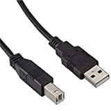 CABLEPELADO Câble d'imprimante | Câble USB pour imprimante | Câble USB 2.0 Type A vers Type B | Compatible HP,Epson,Canon,Brother,Lexmark,Scanner,Disque ...