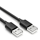 CABLEPELADO Câble USB 2.0 Super Speed | Câble USB Type A Mâle | Vitesse jusqu'à 480 Mbps pour ordinateur, TV ...