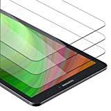 cadorabo 3X Verre Trempé Compatible avec Samsung Galaxy Tab E (9.6" Zoll) SM-T561 / T560 en Haute Transparent - Pack ...