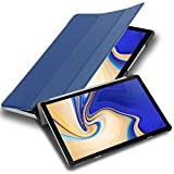 Cadorabo Coque Tablette pour Samsung Galaxy Tab S4 (10.5" Zoll) T830 / T835 en Bleu FONCÉ Jersey – Housse Protection ...