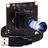 Caméra Web 1080p, OV4689 avec capteur, mini webcam haute fréquence 640 x 360 @ 260 fps, Full HD, mini USB, ...