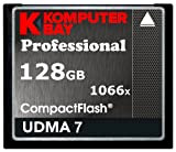 Carte Komputerbay 128 Go Compact Flash Professional 1066X FC écrire 155 Mo / s en lecture 160 Mo / s ...