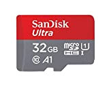 Carte Mémoire microSDHC SanDisk Ultra 32GB + Adaptateur SD. Vitesse de Lecture Allant jusqu'à 98MB/S, Classe 10, U1, homologuée A1 ...