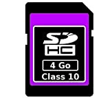 Carte mémoire SD SDHC 4 Go Gb classe 6 appareil photo téléphone