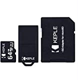 Carte Micro SD 64Go | 64GB MicroSD Classe 10 Compatible avec Vemont, Maifang, Victure, Crosstour, Campark, Camkong Action DBPower, Apeman, ...