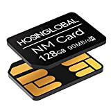 Carte NM 128Go 90Mo/S Nano Carte mémoire Nano Carte Uniquement Convient pour Huawei P30/P40/P50 series/Mate20 Series/Mate30 Series/Mate40/Mate40pro Nano 128GB Card