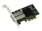 Carte PCIe Reseau Gigabit LAN Ethernet 1G Fibre SFP LC 2 Ports - CHIPSET Intel I82576