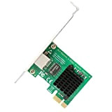 Carte réseau Ethernet PCIe 2,5 G Base-T, RTL8125B Convertisseur d'adaptateur LAN RJ45 2,5 G/1 G/100 Mbps pour Ordinateur de Bureau, ...