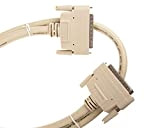 CDL Micro Câble externe demi-pas 68 broches HP68D (SCSI 3) mâle vers mâle Beige 1 m