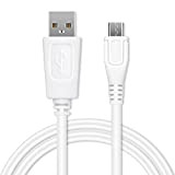 CELLONIC® Câble Micro USB vers USB A Charge et Data Compatible avec Nintendo Classic Mini NES/Snes 2.0 1A PVC Blanc ...