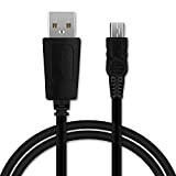 CELLONIC® Câble USB Mini USB 2.0 1A transfert données pour appareil Nikon D3100, D90, D80, D7000, D70, D610, D600, D60, ...