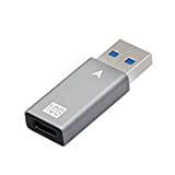 CERRXIAN USB 3.1 vers USB C, USB 3.1 mâle vers connecteur Femelle Type C 3.1 Gen2, Charge Rapide et données, ...