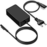 Chargeur Surface Pro 44W 15V 2.58A Surface Chargeur Alimentation Compatible with Microsoft Surface Pro 3 4 5 6 7 X ...
