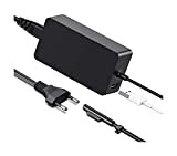 Chargeur Surface Pro, 65W 15V 4A Chargeur Microsoft Surface pour Surface Pro X/Pro 8/Pro 7/Pro 6/Pro 5/Pro 4, Surface Book ...