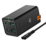 Chargeur USB C, Spigen 65W GaN Fast 4-Port USB C Charging Station USB-C PD USB-A Fast Charging Hub for Macbook ...