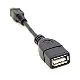 chenyang CY VMC-UAM1 Câble USB 2.0 OTG mini type A mâle vers hôte USB femelle pour Sony Handycam PDA et ...