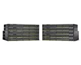 Cisco Catalyst 2960-X Switch réseau géré L2 Auto MDI/MDI-X 48 x RJ-45, 216 Gbit/s Noir